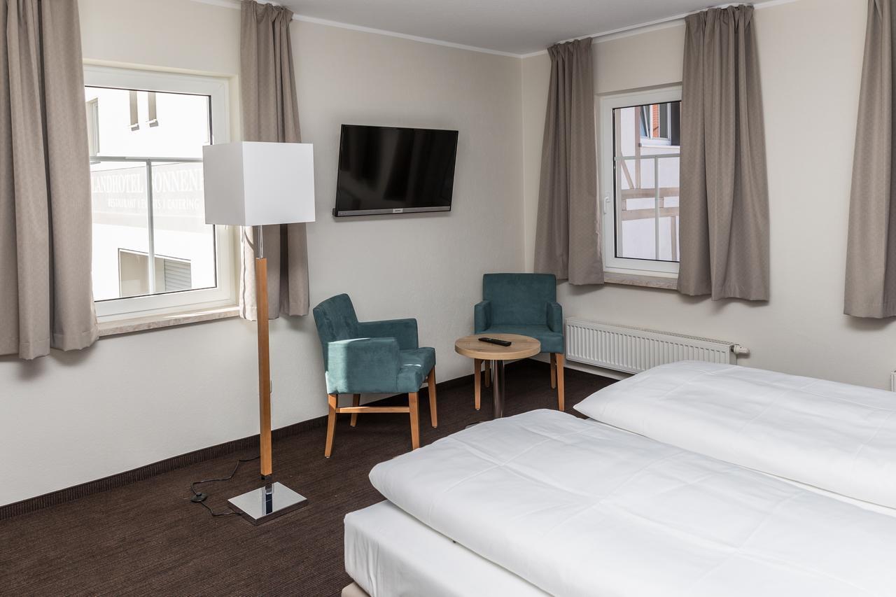 Landhotel Sonnenhof Ossig エクステリア 写真